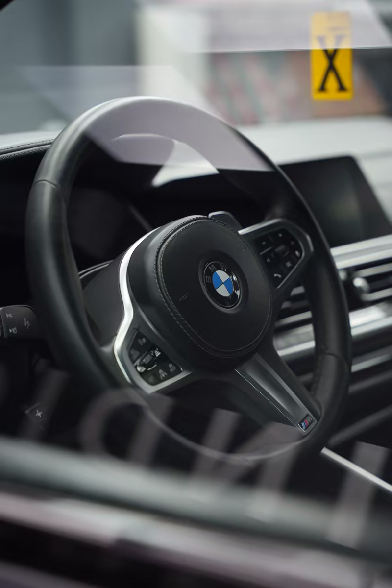 Оклейка BMW X6 в матовый чёрный — фото 5