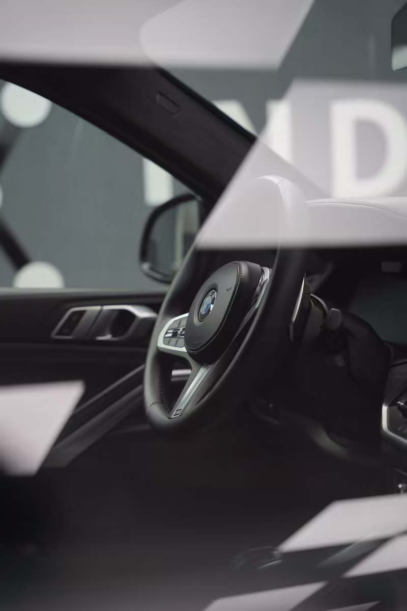 Оклейка BMW X6 в матовый чёрный — фото 7