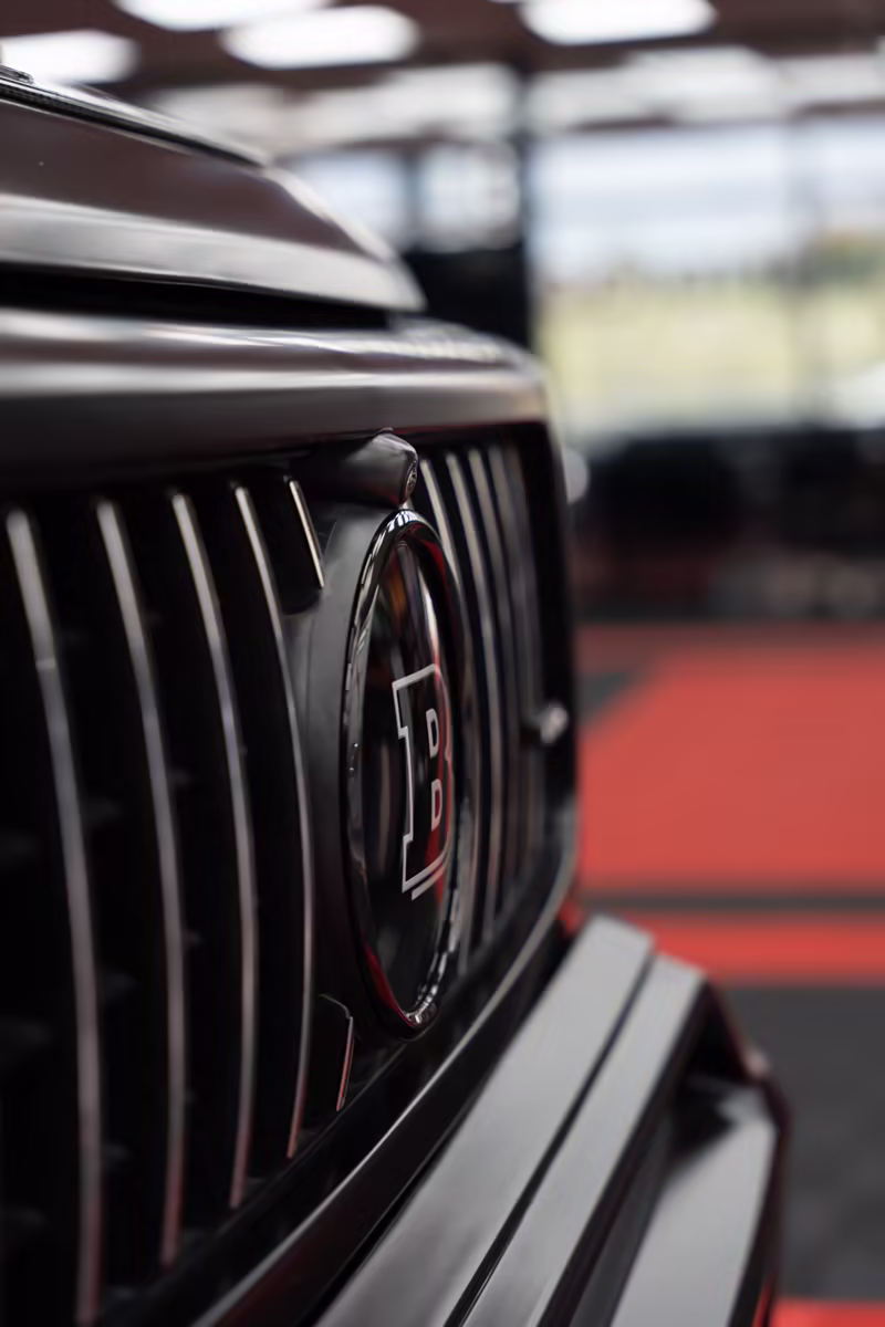 Оклейка Mercedes G-Class в матовый чёрный — фото 6