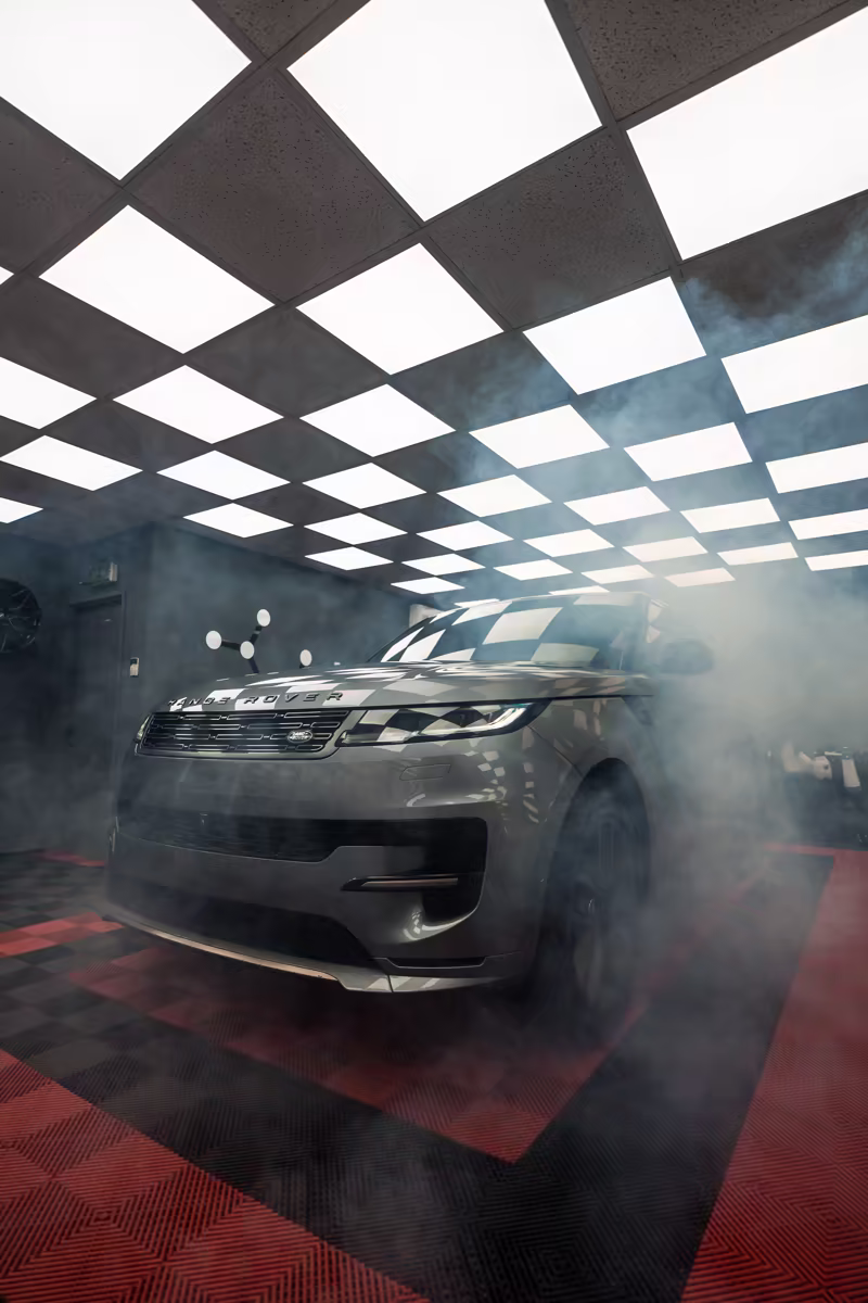 Глянцевая плёнка PPF на Range Rover Sport — фото 7
