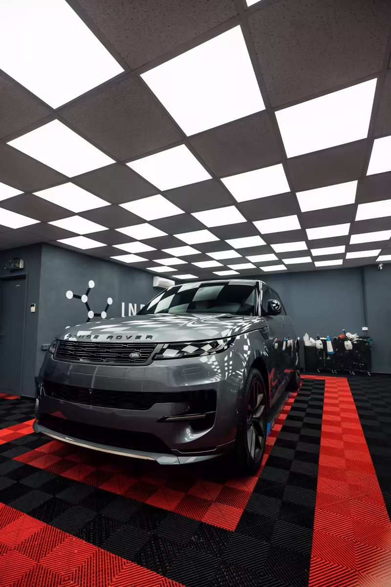 Глянцевая плёнка PPF на Range Rover Sport — фото 8